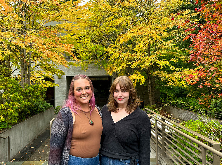 Christa Doerbeck (left) and Jemma Pritchard (right)