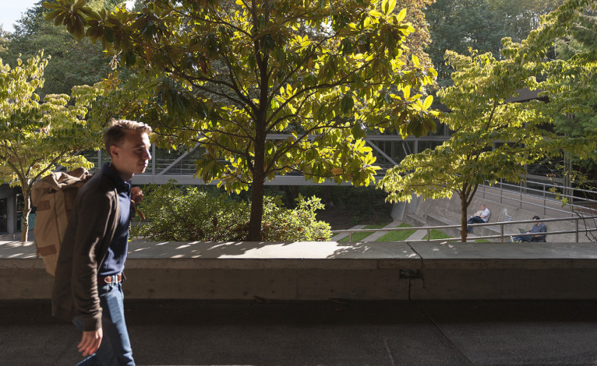 Walking along the McCarty Breezeway. McCarty Classroom Complex houses the four largest lecture halls where most 1L classes meet. A portio...