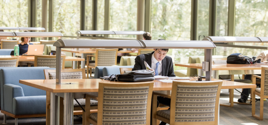 Wood Hall second floor study area. In addition, Wood Hall houses the student computer lab which serves both PC and MAC users, offices for...