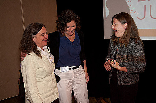 Meg Garvin catches up with NCVLI Board of Directors member Diane Moyer and recipient of the 2012 Gail Burns-Smith Excellence in Victim Se...