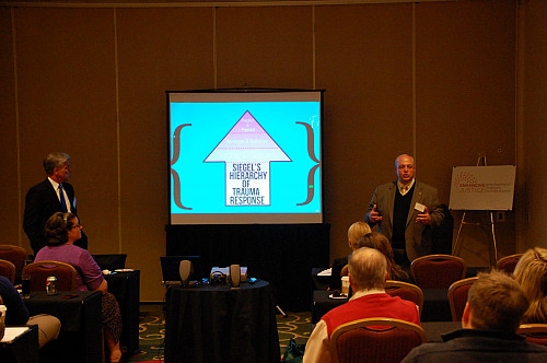 Steve Siegel and Mitch Morrissey of the Denver District Attorney's Office provide a breakout session on crime victims and forensic scienc...