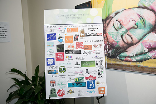 2019 Voices for Justice Reception