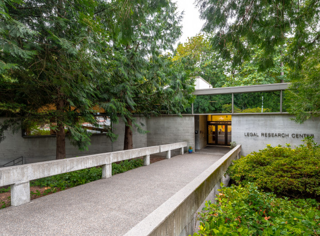 Legal Research Center, Front Entrance