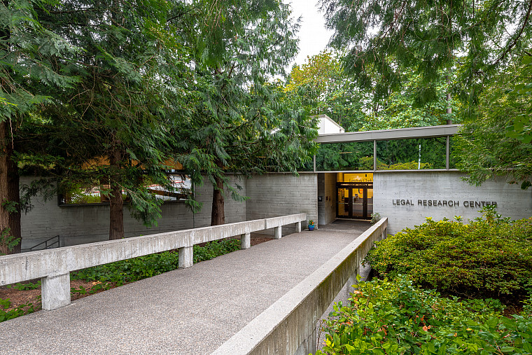 Legal Research Center, Front Entrance