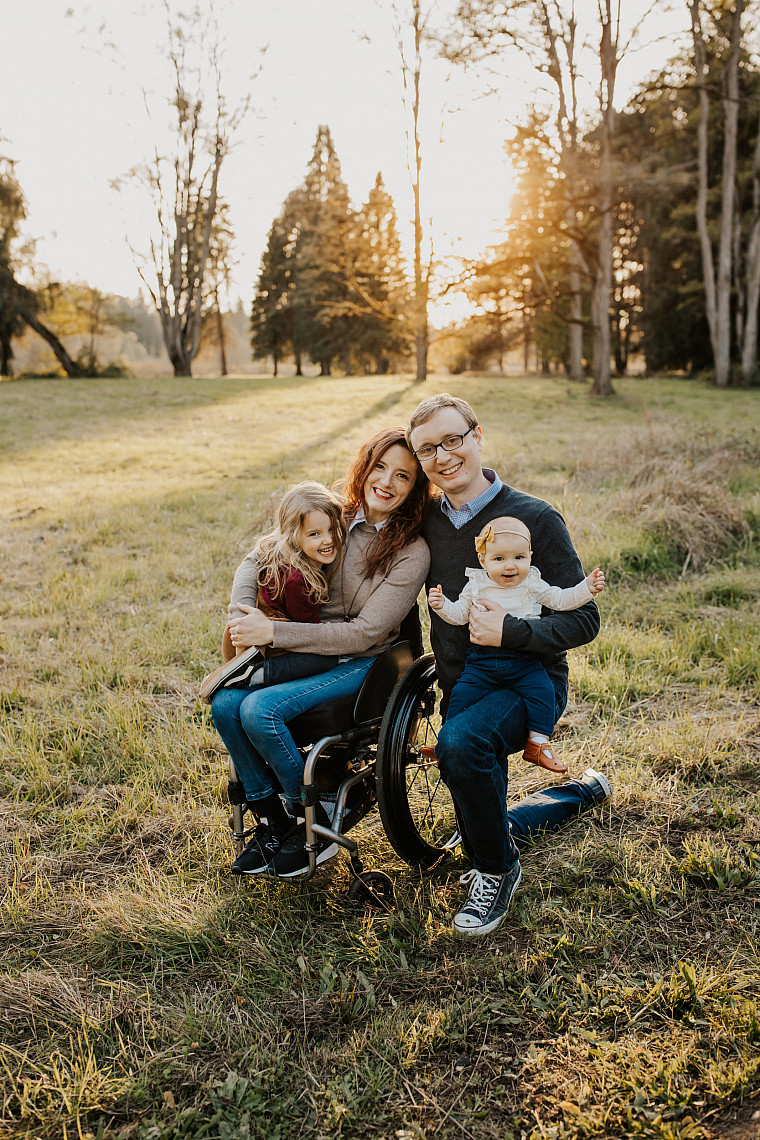 Nick Greenfield and family