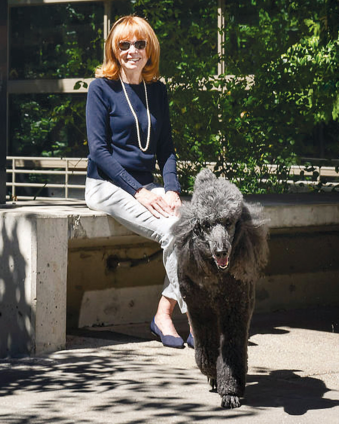 Dean Jennifer Johnson and Bruno
