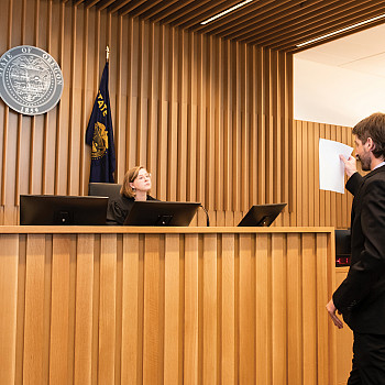 Students gain invaluable courtroom experience in a one-year pilot program that partners with Metropolitan Public Defenders.