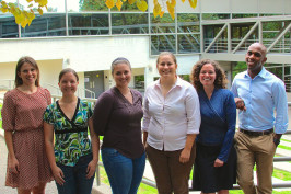 The GEI team, from left: Amelia Schlusser, Joni Sliger, Kristen Kortick, Andrea Lang, Melissa Powers, and Brandon Kline