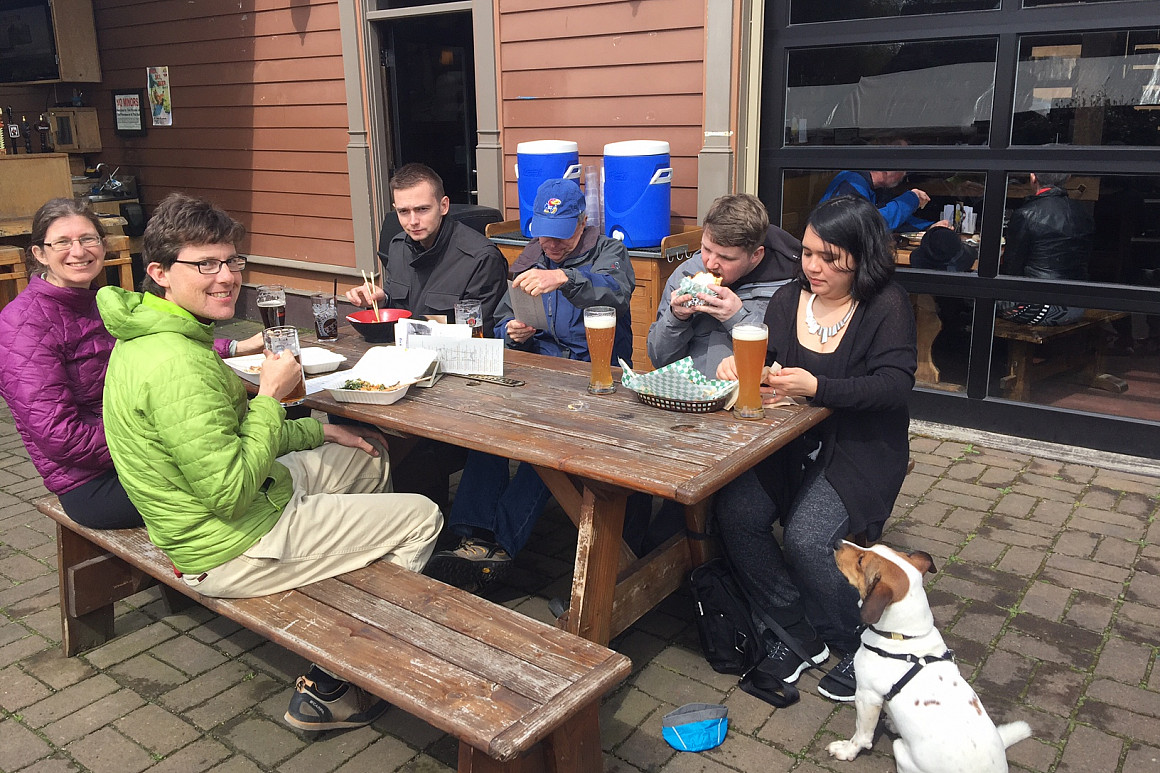 Food law symposium participants at Mississippi Food Carts