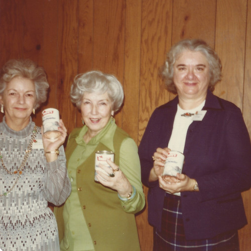 Late 1970s Neva Elliott ctr with Jean King right